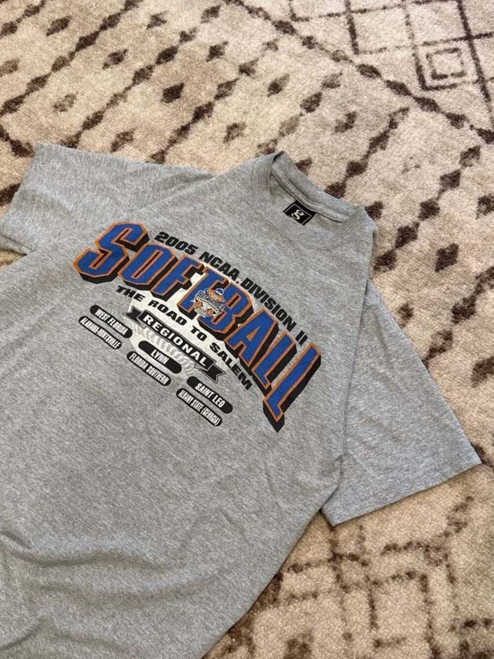 Gear For Sports 2005 NCAA Division II Softball Regional T-Shirt Size M